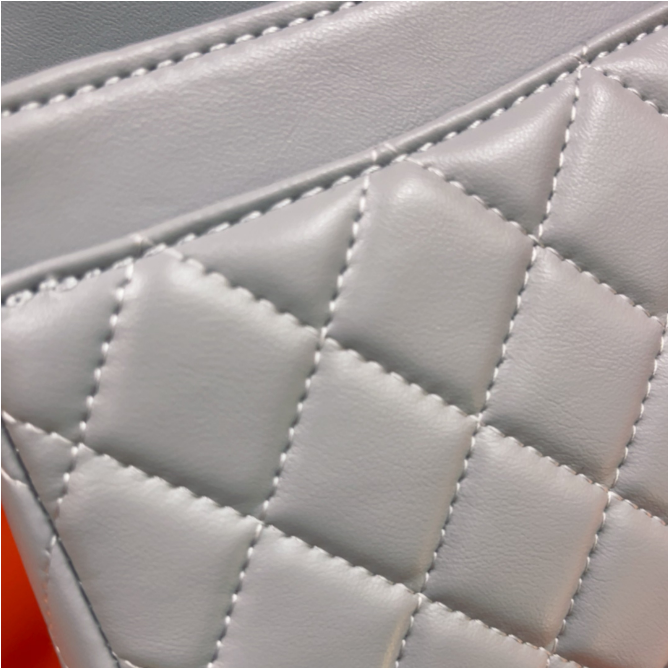 Double Chain Cowhide Bag