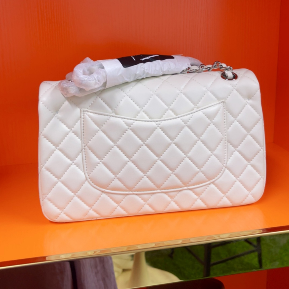 Double Chain Cowhide Bag
