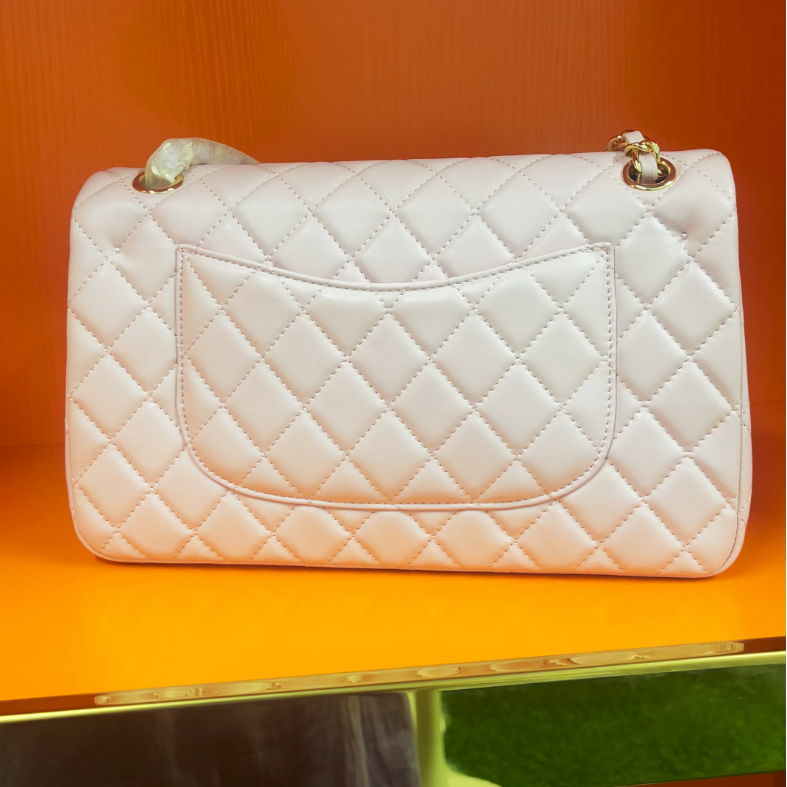 Double Chain Cowhide Bag