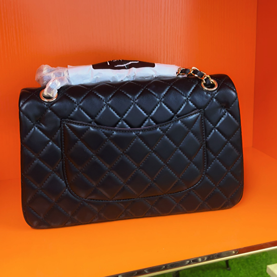 Double Chain Cowhide Bag