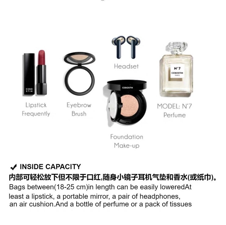 Mini Bag with Gold Ball